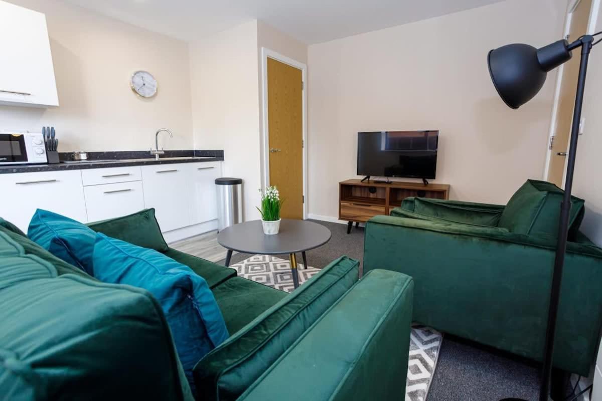 Modern 1 Bedroom Apartment, Manchester Exteriér fotografie