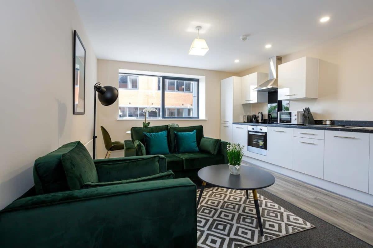 Modern 1 Bedroom Apartment, Manchester Exteriér fotografie