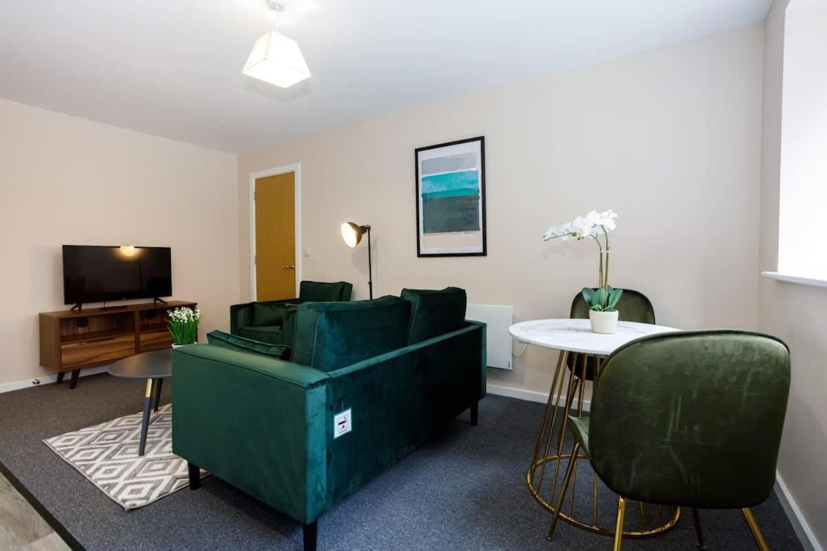 Modern 1 Bedroom Apartment, Manchester Exteriér fotografie