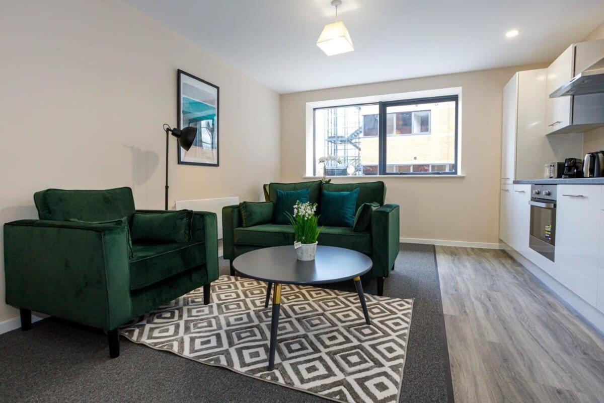 Modern 1 Bedroom Apartment, Manchester Exteriér fotografie